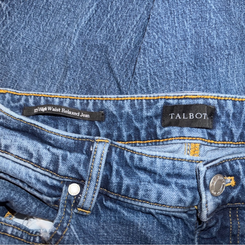 Talbots Classic Blue Denim Jeans